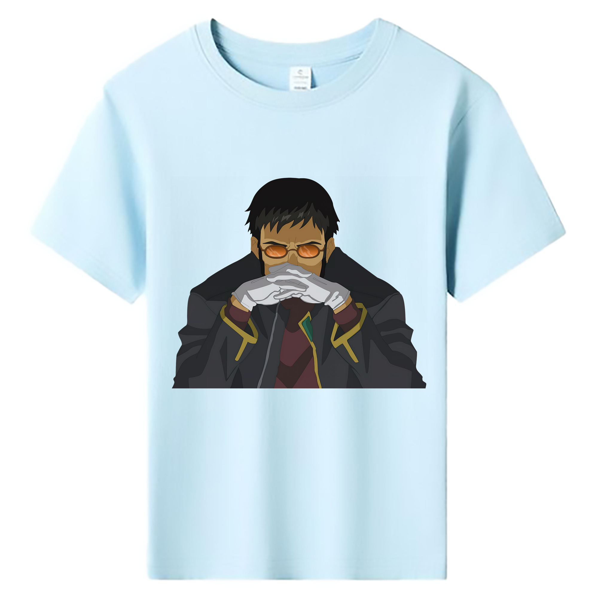 （画像用） EVA 新世紀エヴァンゲリオン 綿100％キッズTシャツ（フロントプリント）